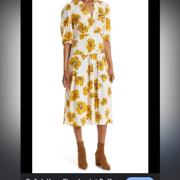 Women's Kory Floral-Print Midi-Dress - Picture 2 of 4